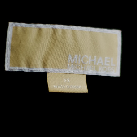 MICHAEL Michael Kors Detachable Hooded Down/Feather Maxi Puffer Gray Jacket XS - Picture 6 of 16